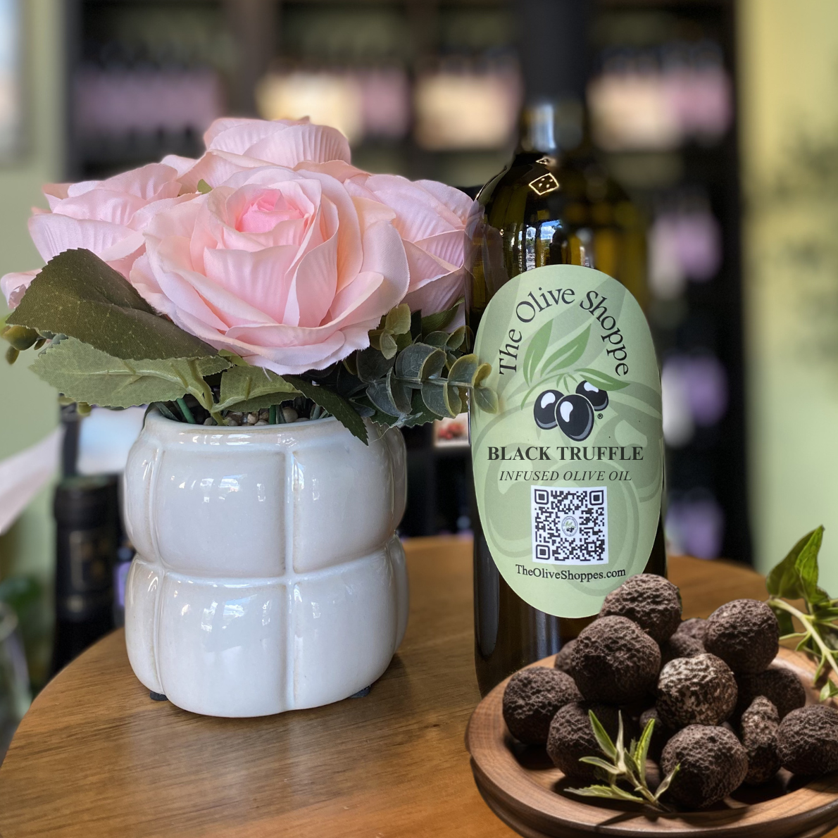 Black Truffle Infused Olive Oil