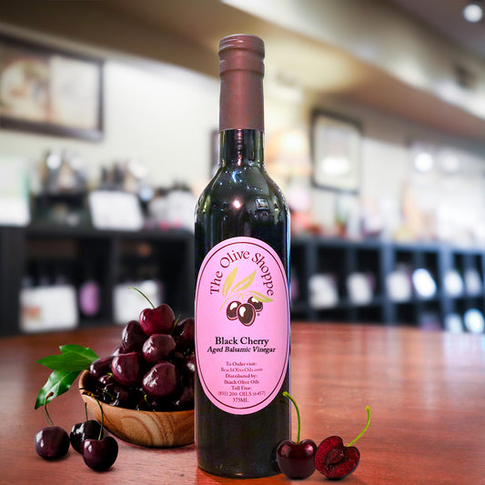 Black Cherry Aged Dark Balsamic Vinegar
