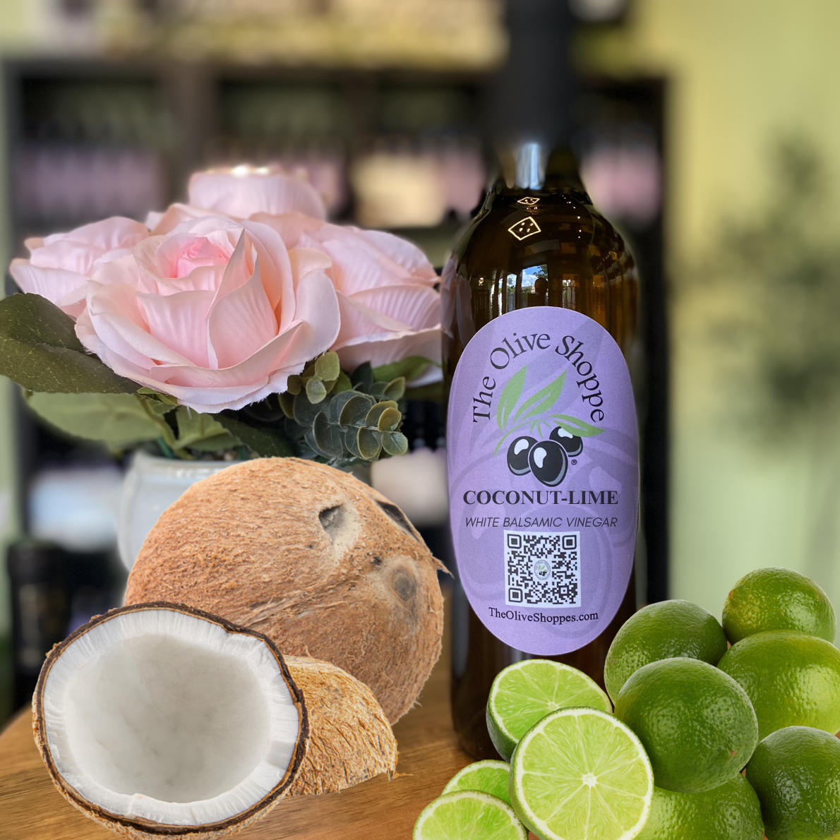 Coconut-Lime White Balsamic Vinegar