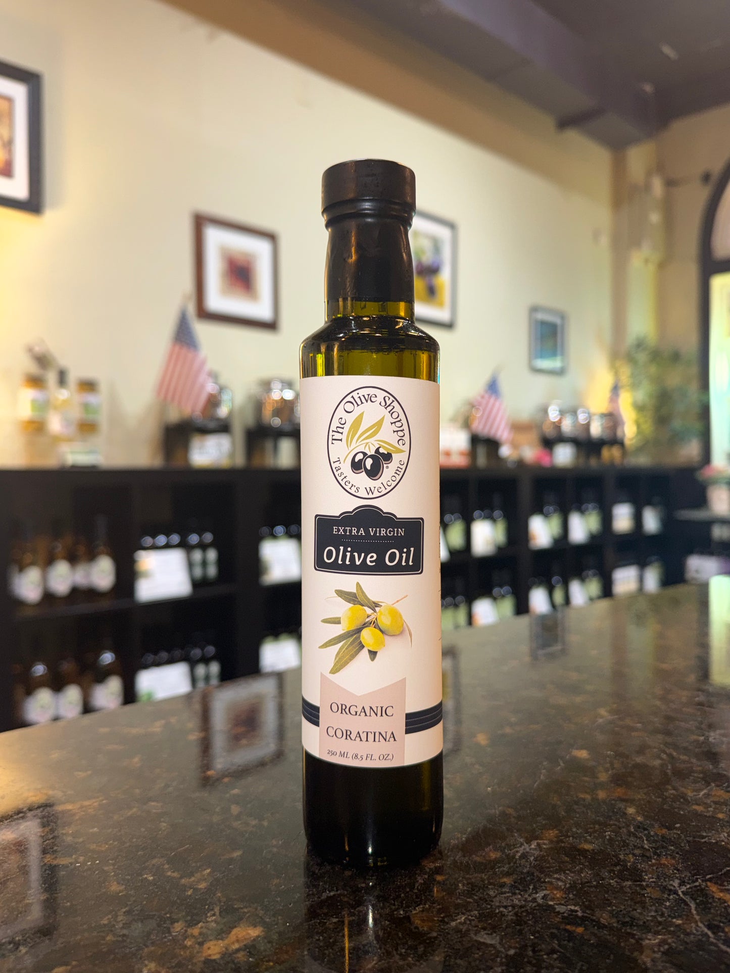 Organic Coratina Extra Virgin Olive Oil 250mL