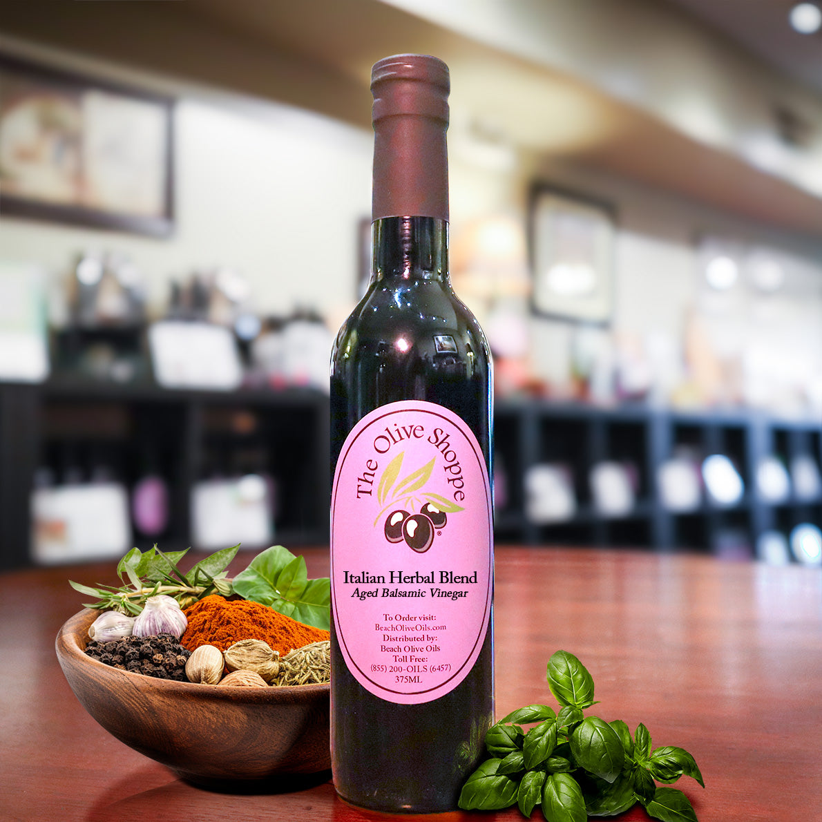Italian Herbal Blend Aged Balsamic Vinegar 375 ML