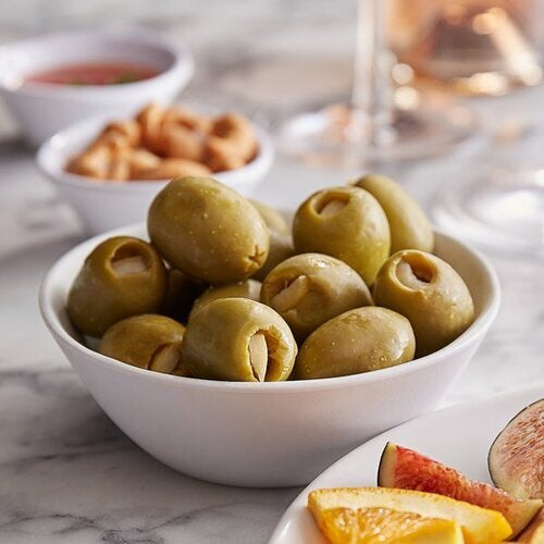 Lemon Peel Hand~Stuffed Olives